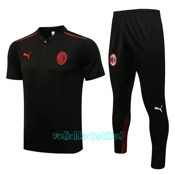 AC Milan Træningspolo 22/23 Sort