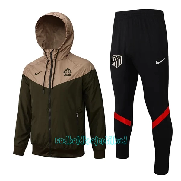 Atlético Madrid Træningsjakke Windrunner Suit 22/23 Grøn