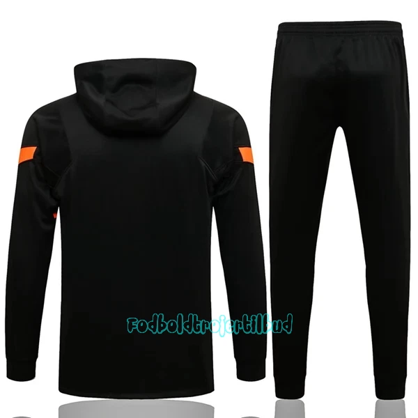 Chelsea Black Træningsjakke hoodies 22/23 Orange