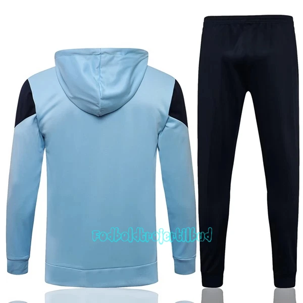 Manchester City Træningsjakke hoodies 22/23 Lyseblå