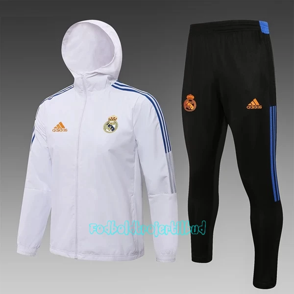 Real Madrid Træningsjakke Windrunner Suit 22/23 Hvid