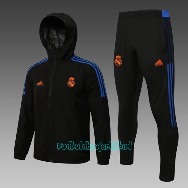 Real Madrid Træningsjakke Windrunner Suit 22/23 Sort