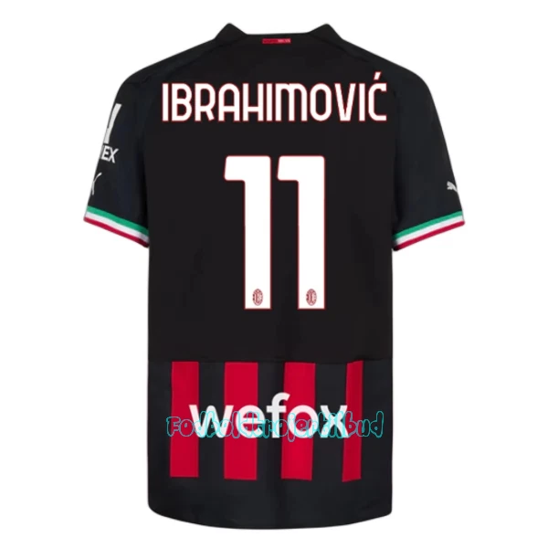 AC Milan Zlatan Ibrahimović 11 Hjemmebanetrøje 22/23