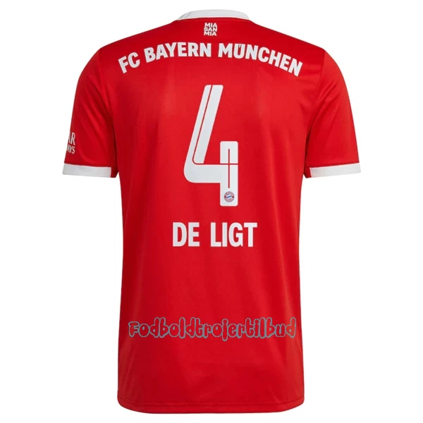 FC Bayern München Matthijs de Ligt 4 Hjemmebanetrøje 22/23