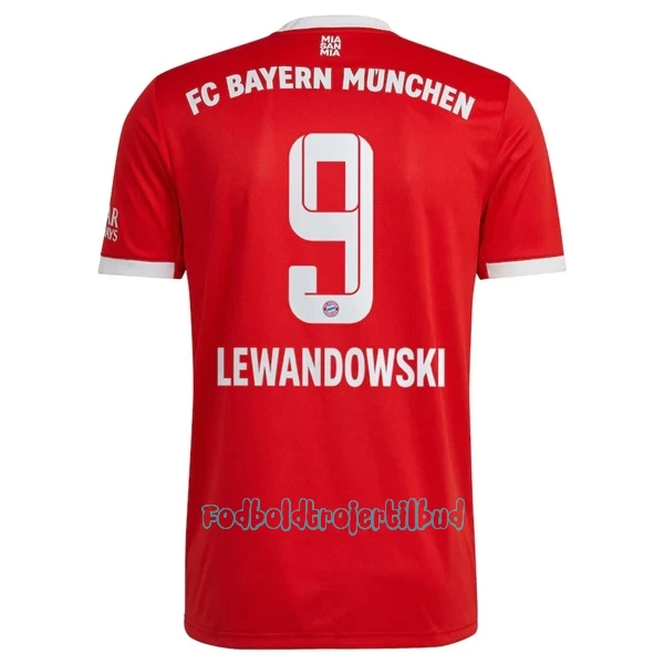 FC Bayern München Robert Lewandowski 9 Hjemmebanetrøje 22/23