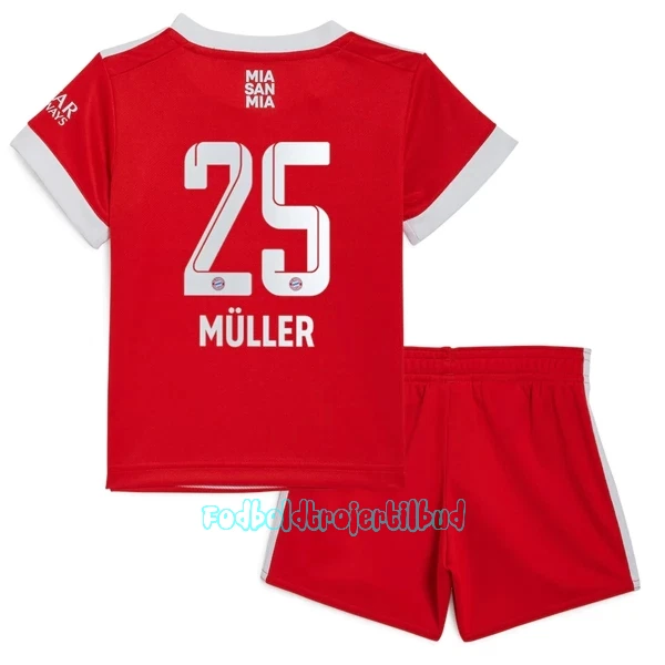 FC Bayern München Thomas Müller 25 Hjemmebanetrøje Barn 22/23