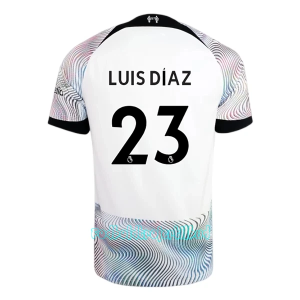 Liverpool Luis Díaz 23 Udebanetrøje 22/23