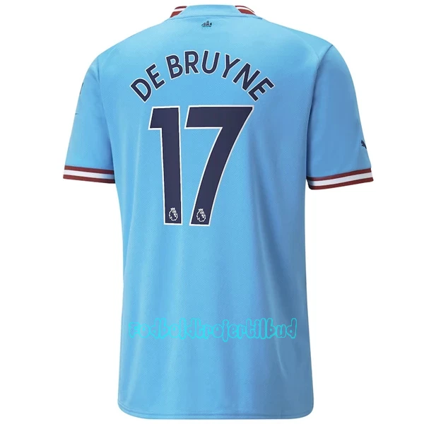 Manchester City Kevin De Bruyne 17 Hjemmebanetrøje 22/23