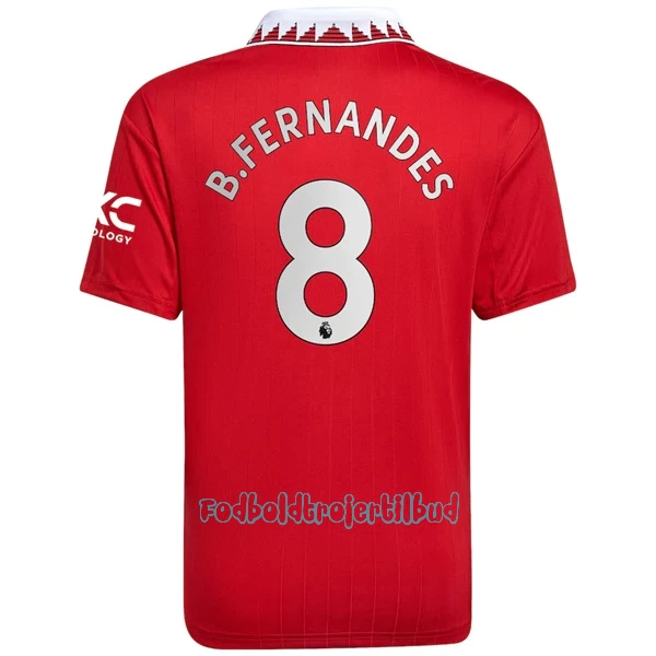 Manchester United Bruno Fernandes 8 Hjemmebanetrøje 22/23