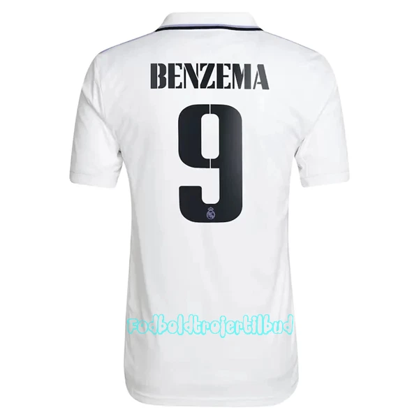 Real Madrid Karim Benzema 9 Hjemmebanetrøje 22/23