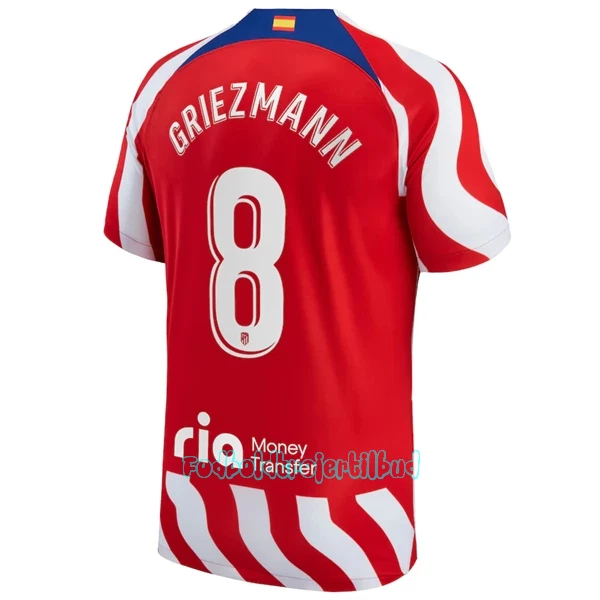 Atlético Madrid Antoine Griezmann 8 Hjemmebanetrøje 22/23