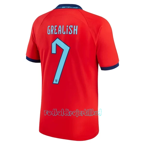 England Jack Grealish 7 Udebanetrøje VM 2022