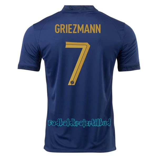 Frankrig Antoine Griezmann 7 Hjemmebanetrøje VM 2022