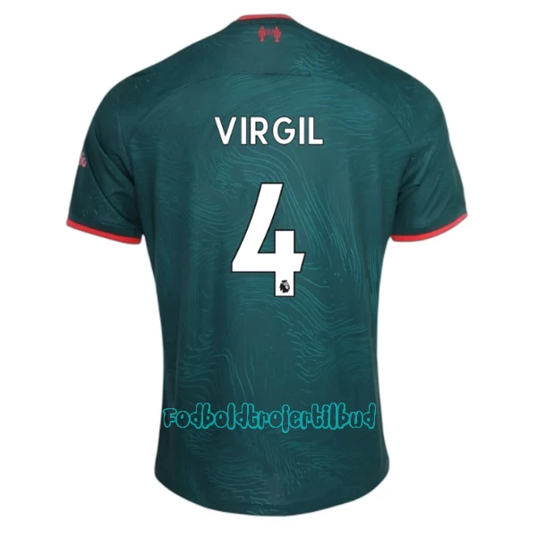 Liverpool Virgil van Dijk 4 3. trøje 22/23