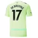 Manchester City Kevin De Bruyne 17 3. trøje 22/23