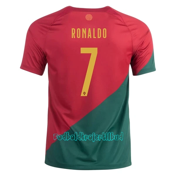 Portugal Cristiano Ronaldo 7 Hjemmebanetrøje VM 2022