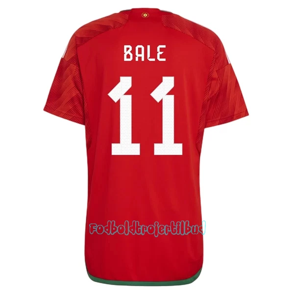 Wales Bale 11 Hjemmebanetrøje VM 2022