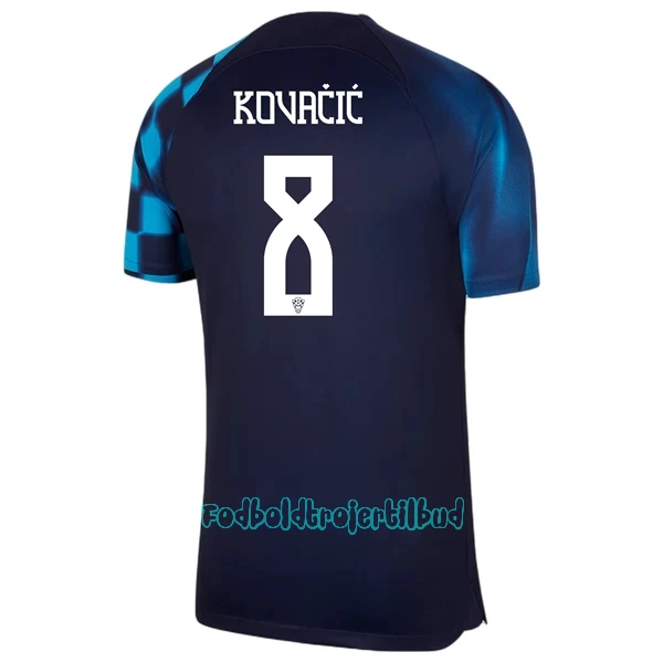 Kroatien Mateo Kovacic 8 Udebanetrøje VM 2022