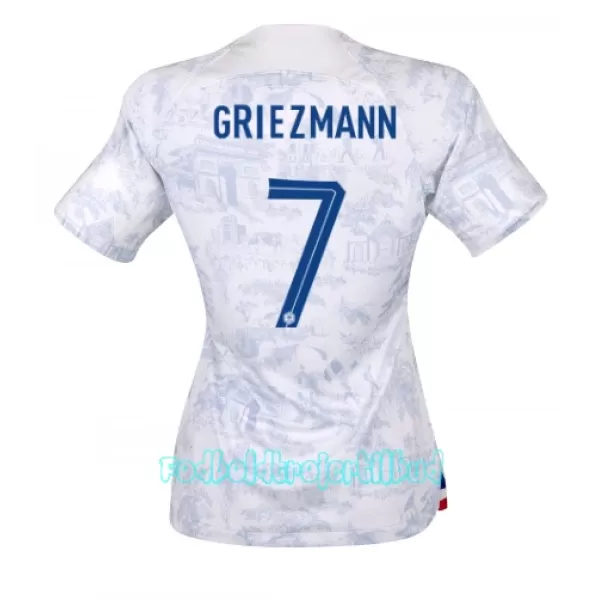 Frankrig Antoine Griezmann 7 Udebanetrøje Kvinde VM 2022