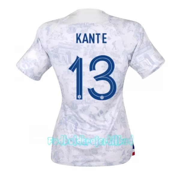 Frankrig N-Golo Kanté 13 Udebanetrøje Kvinde VM 2022