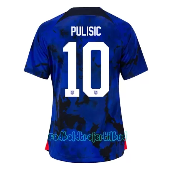 USA Christian Pulišić 10 Udebanetrøje Kvinde VM 2022