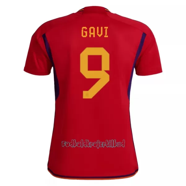 Spanien GAVI 9 Hjemmebanetrøje Kvinde VM 2022