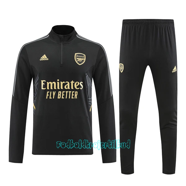 Arsenal Trænings sweatshirt sæt 22/23 Sort