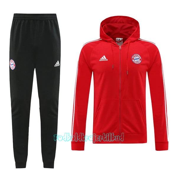 Bayern München Træningsjakke hoodies 22/23 Rød