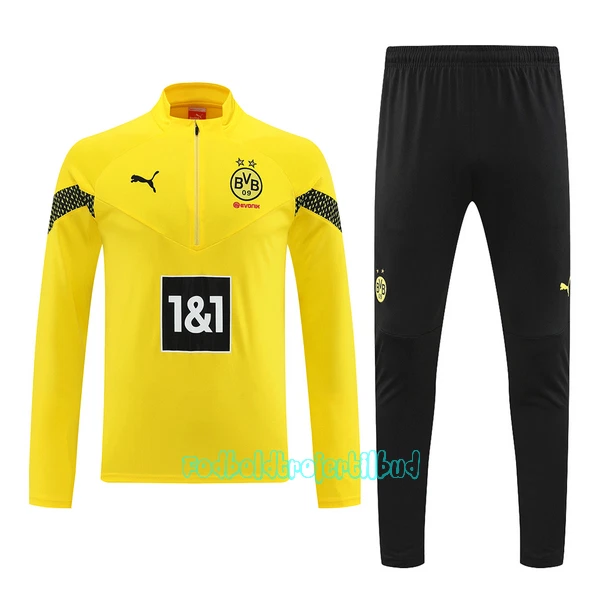 Borussia Dortmund Trænings sweatshirt sæt 22/23 Gul