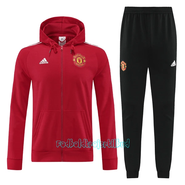 Manchester United Træningsjakke hoodies 22/23 Rød