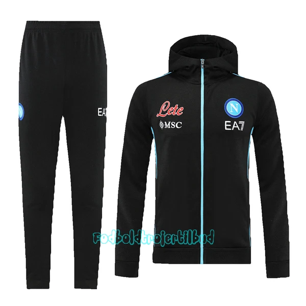 Napoli Træningsjakke hoodies 22/23 Sort