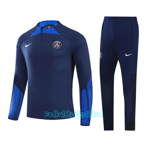 Paris Saint-Germain Trænings sweatshirt sæt Barn 22/23 Flåde