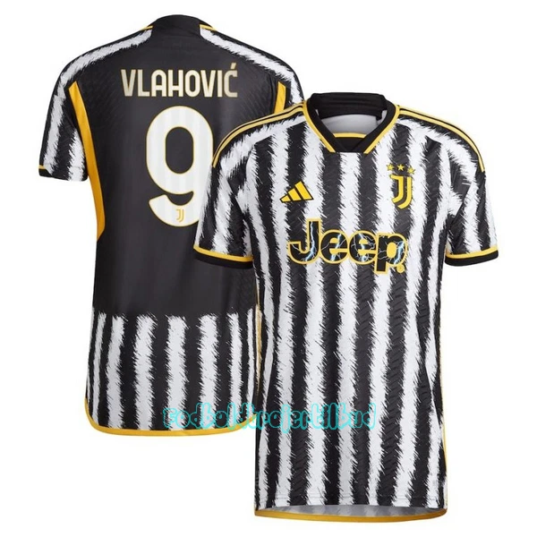 Juventus Vlahovic 9 Hjemmebanetrøje 23/24