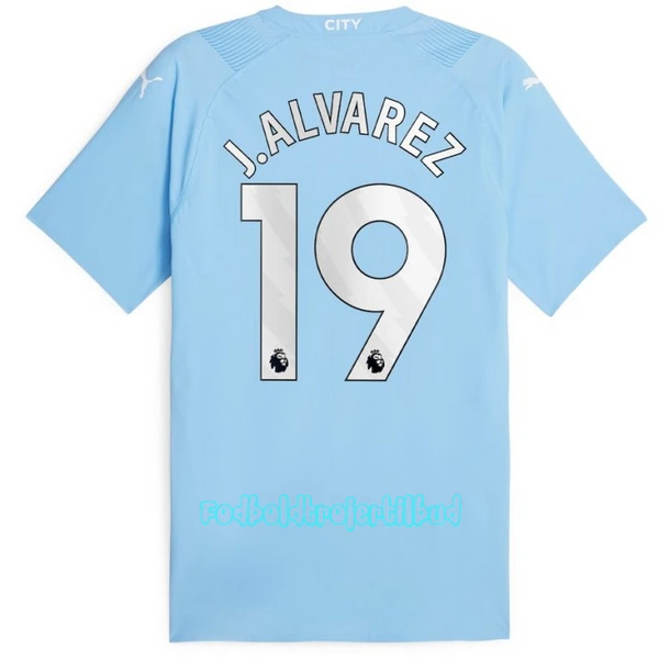 Manchester City Julián Álvarez 19 Hjemmebanetrøje 23/24