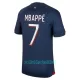 Paris Saint-Germain Kylian Mbappé 7 Hjemmebanetrøje 23/24