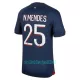 Paris Saint-Germain N.Mendes 25 Hjemmebanetrøje 23/24