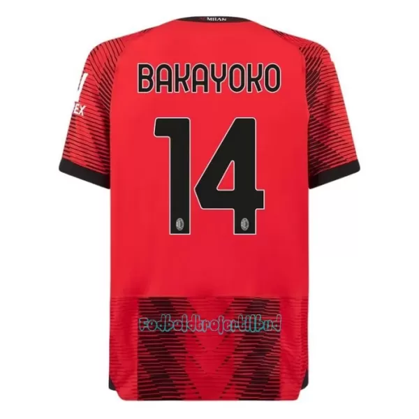 AC Milan Bakayoko 14 Hjemmebanetrøje 23/24