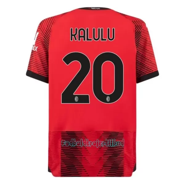 AC Milan Kalulu 20 Hjemmebanetrøje 23/24