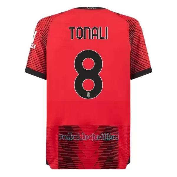 AC Milan Tonali 8 Hjemmebanetrøje 23/24