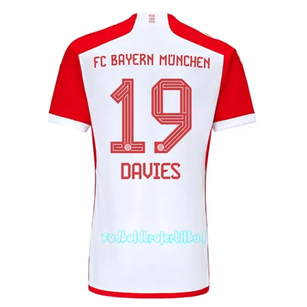 Bayern München Alphonso Davies 19 Hjemmebanetrøje 23/24