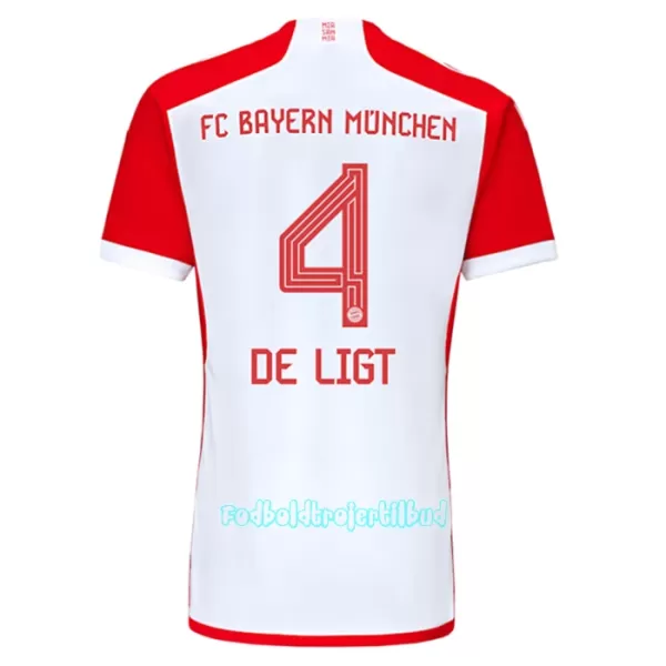 FC Bayern München Matthijs de Ligt 4 Hjemmebanetrøje 23/24