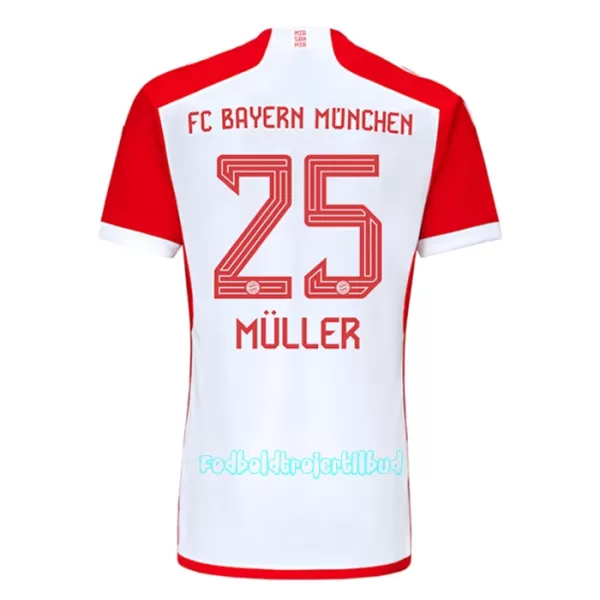 FC Bayern München Thomas Müller 25 Hjemmebanetrøje 23/24