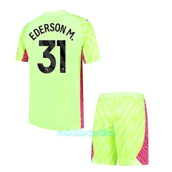 Manchester City Ederson Moraes Målmand 3. trøje Barn 23/24