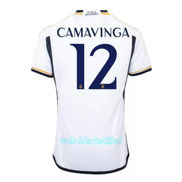 Real Madrid Eduardo Camavinga 12 Hjemmebanetrøje 23/24