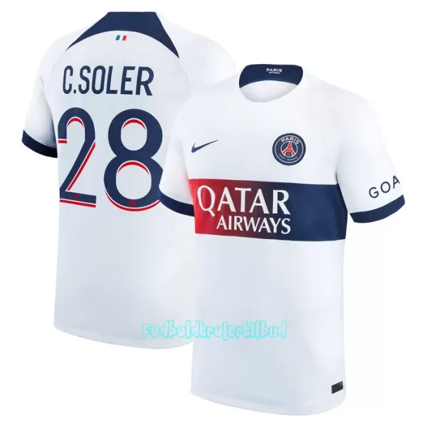 Paris Saint-Germain C. Soler 28 Udebanetrøje 23/24