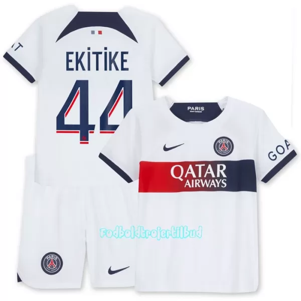 Paris Saint-Germain Ekitike 44 Udebanetrøje Barn 23/24