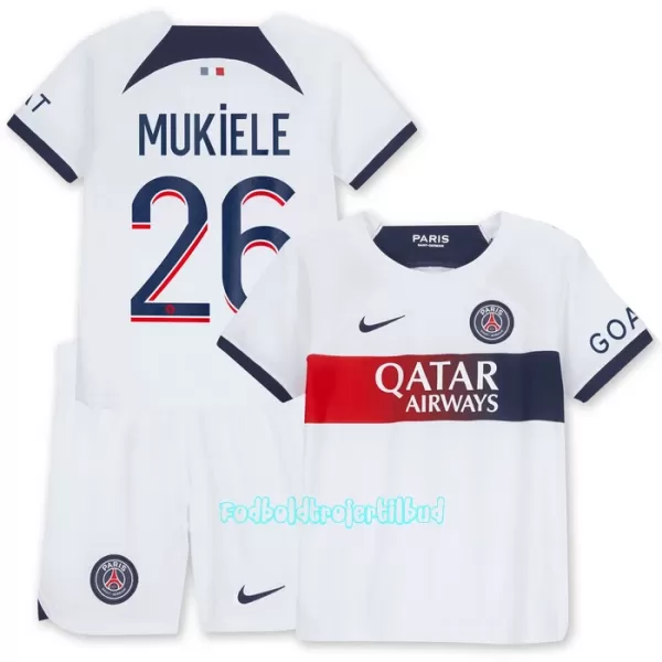 Paris Saint-Germain Mukiele 26 Udebanetrøje Barn 23/24