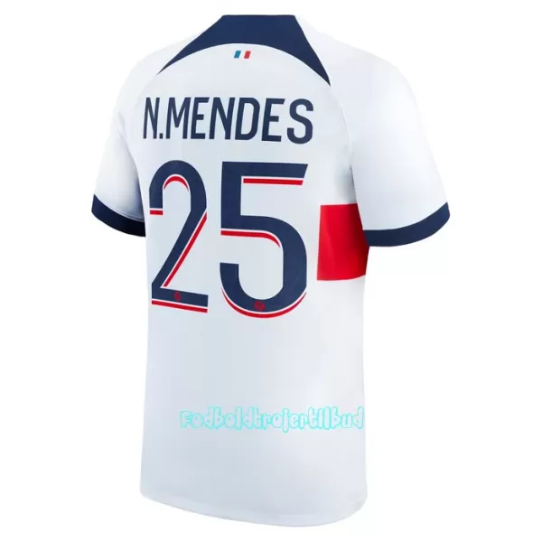 Paris Saint-Germain N.Mendes 25 Udebanetrøje 23/24