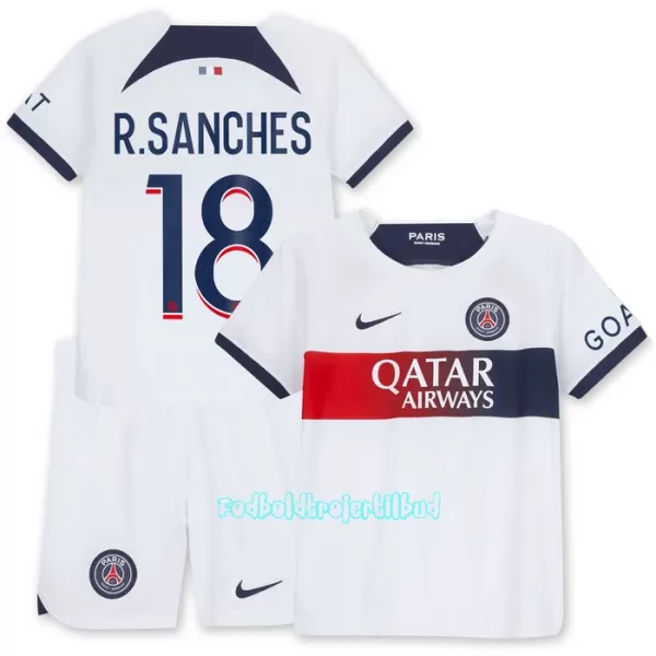 Paris Saint-Germain R.Sanches 18 Udebanetrøje Barn 23/24