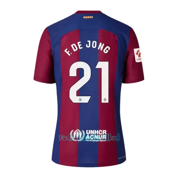 FC Barcelona Frenkie de Jong 21 Hjemmebanetrøje 23/24